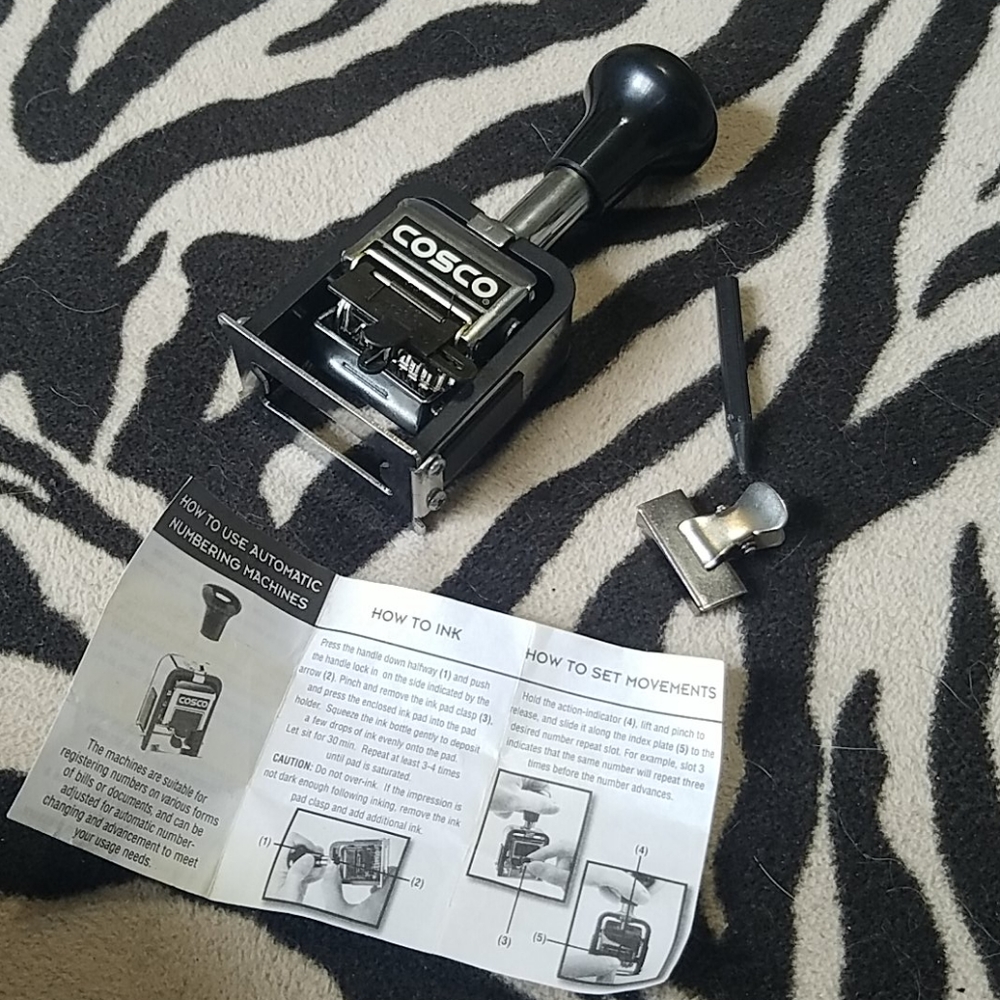 Numbering Stamp